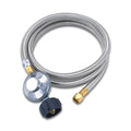 6Ft Propane Regulator and Hose, 3/8" Female Flare F4130