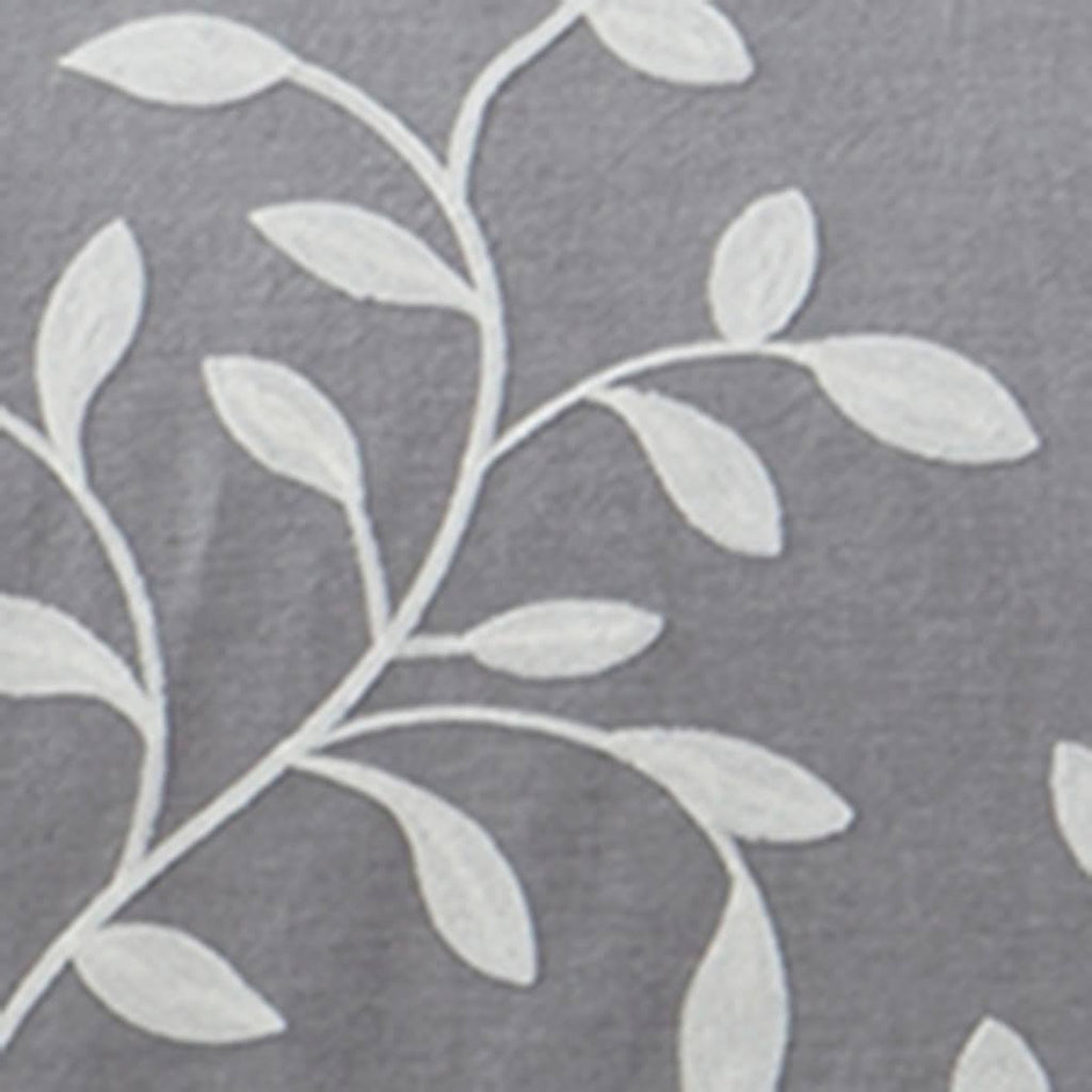 Queen Grey Chambray Cotton Comforter Set W98777