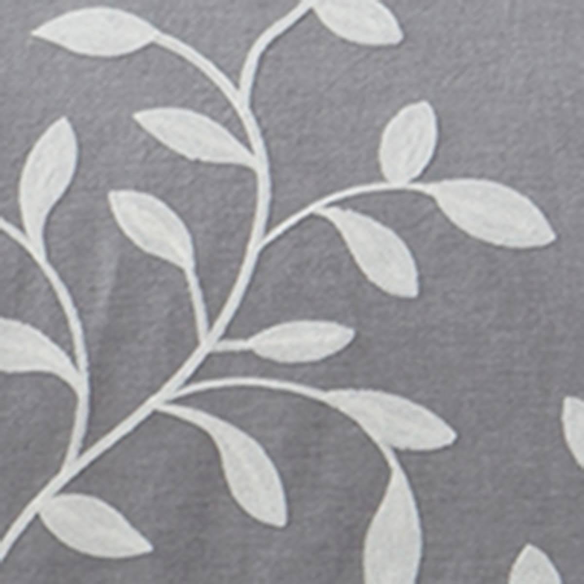 Queen Grey Chambray Cotton Comforter Set W98777