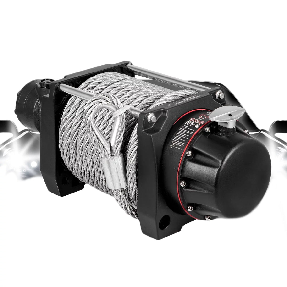 Hydraulic Winch 20000lbs Steel Cable Winch P5669