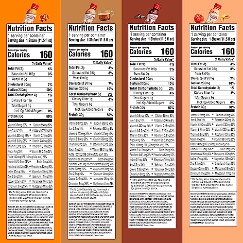 11.5 Fl Oz Strawberries Protein Shake (Pack of 12) V738478
