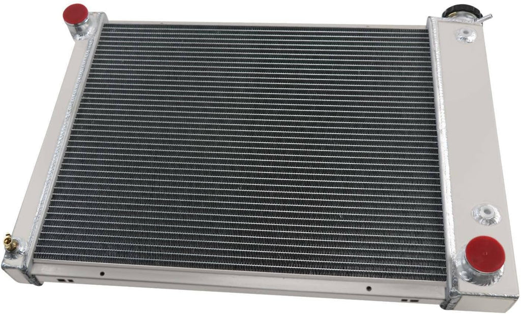 4 Row Aluminum Radiator for Chevy Camaro Pontiac Firebird L6 V8 Engine Y46241