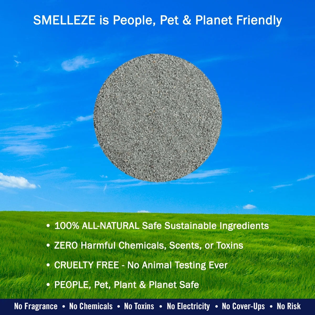 Natural Dead Animal Odor Removal Granules, 2 lbs. B38508