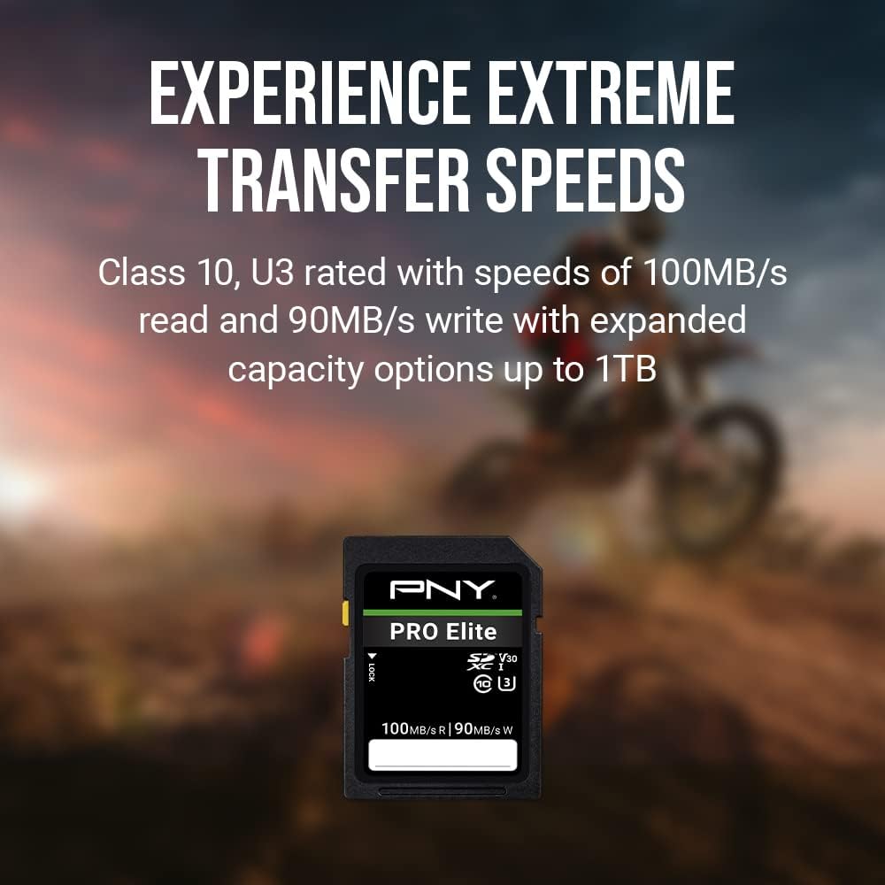 512GB Class 10 U3 V30 SDXC Flash Memory Card D913