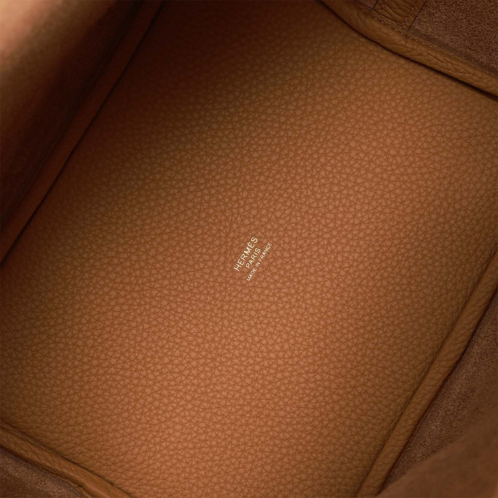 Biscuit Clemence Gold Hardware Bag S812