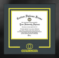 University of Oregon Spirit Diploma Black Frame P699