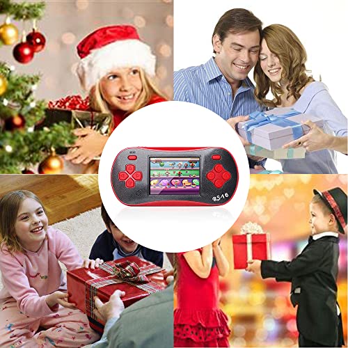 Handheld Game Player Portable Classic Game Controller Built-in 260 Game 2.5 inch LCD Retro Arcade Video Game System (Blue) M6154
