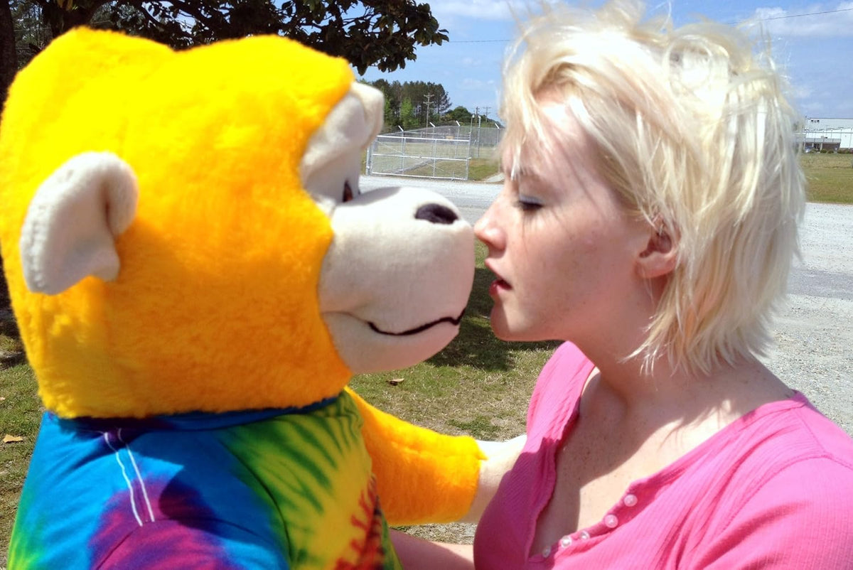 Yellow Plush Monkey 40-inches Tall Z589