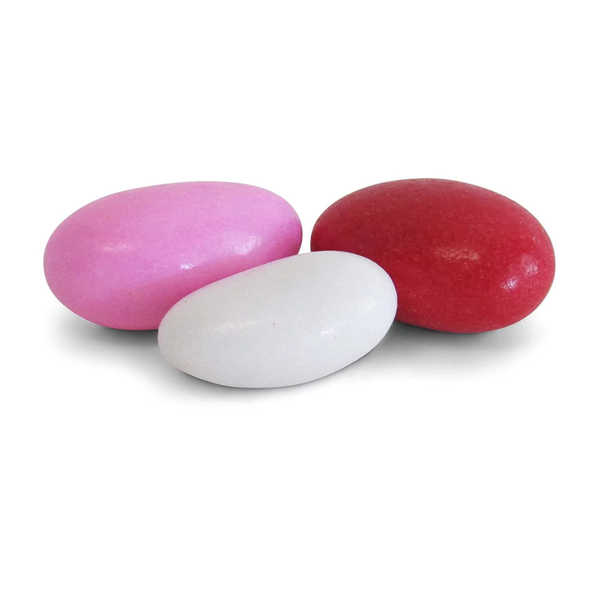 Red Pink & White Jordan Almonds Mix, 5 LBS Bulk Bag U988