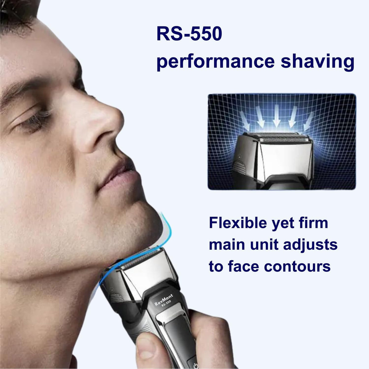 IPX7 Waterproof Rechargeable Electric Shaver Z9730