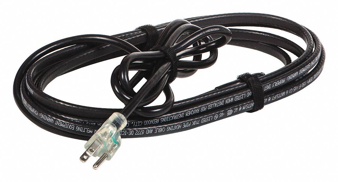 Electric Heating Cable 240VAC 18 ft Length A628796
