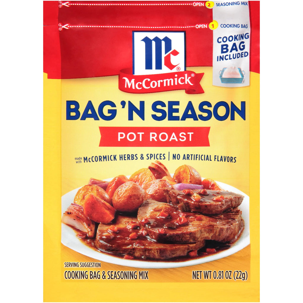 0.81 Oz Pot Roast Cooking Bag & Seasoning Mix (Pack Of 6) Z611678