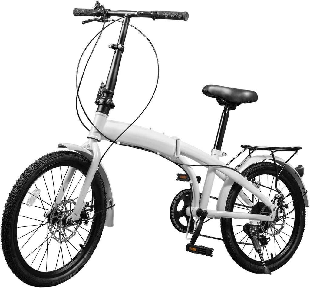 20-inch 7 Speed Folding Bicycle with Disc Brake N819327