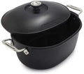 Black 6 qt. Nonstick Dutch Oven L668839