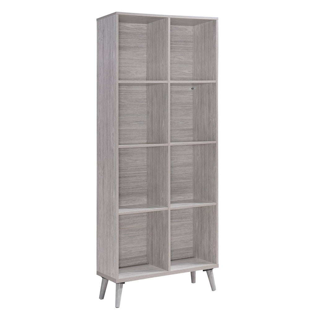 Wenge Faux Wood Bookcase K858