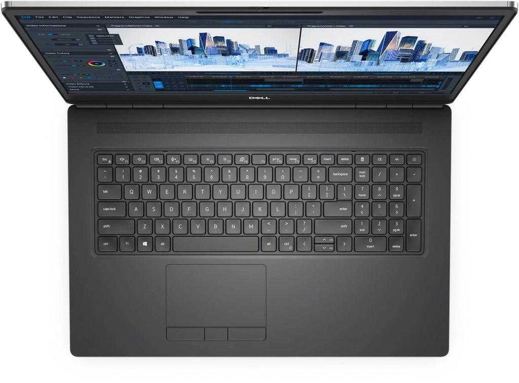 Restored Dell Precision 7000 7760 Workstation Laptop 17.3" FHD Core i9 - 2TB SSD + 1TB SSD - 32GB RAM - RTX A4000 8 Cores @ 5 GHz - 11th Gen CPU - 8GB GDDR6 P659
