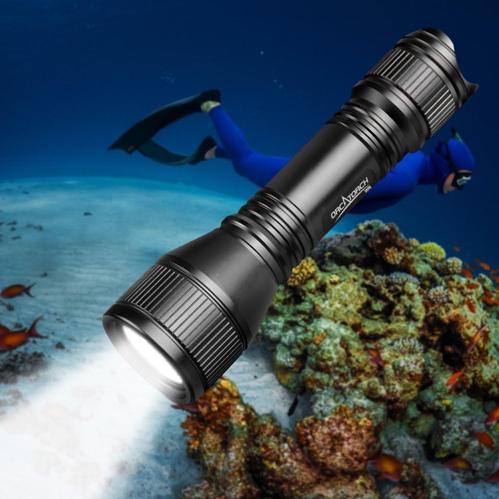 1000 Lumens Dive Light with Battery and Charger F13494