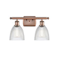 Oil Rubbed Bronze 2 Light Bath Vanity Light P154