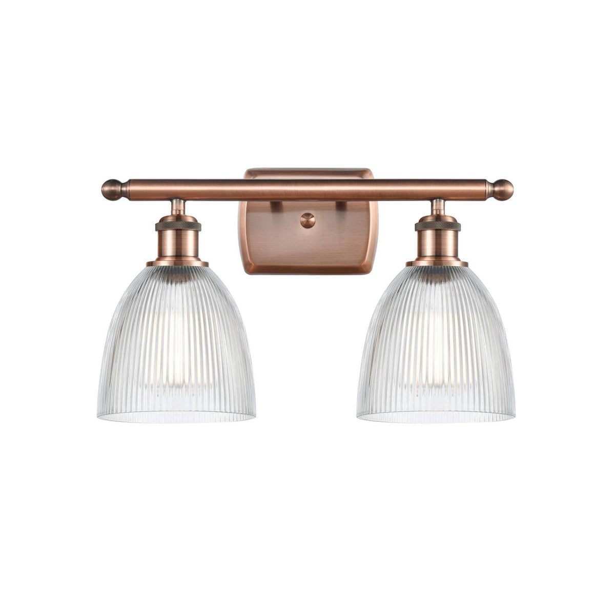 Oil Rubbed Bronze 2 Light Bath Vanity Light P154
