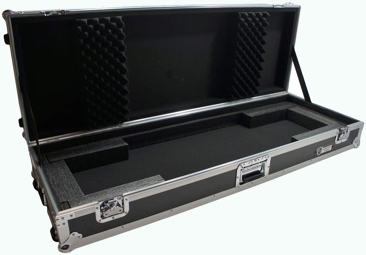 Flight Rolling ATA Hard Case Compatible with 76 Note Keyboard X30198