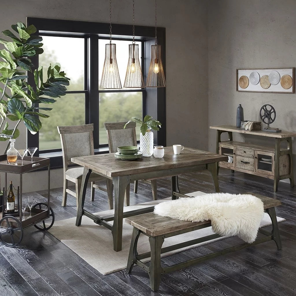 Grey Extension Dining Table Z736495
