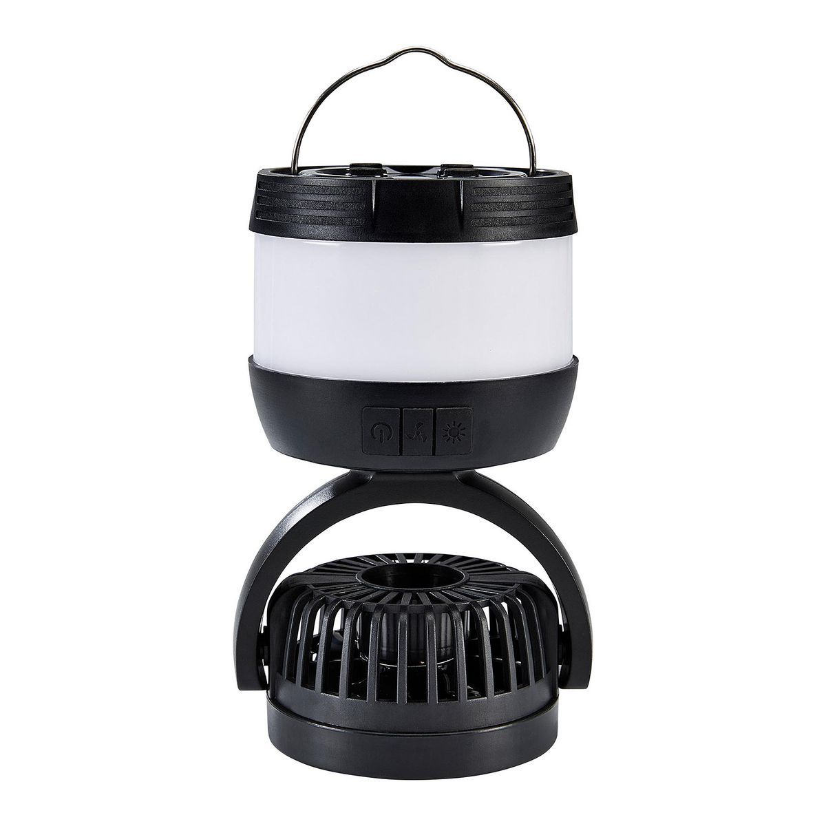 300 Lumen LED Rechargeable 3-in-1 Lantern, Fan, and Power Bank D2814