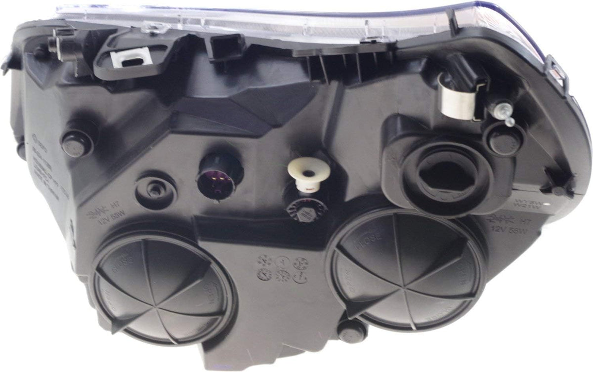 Headlight Set of 2 Clear Lens Halogen Composite A4950