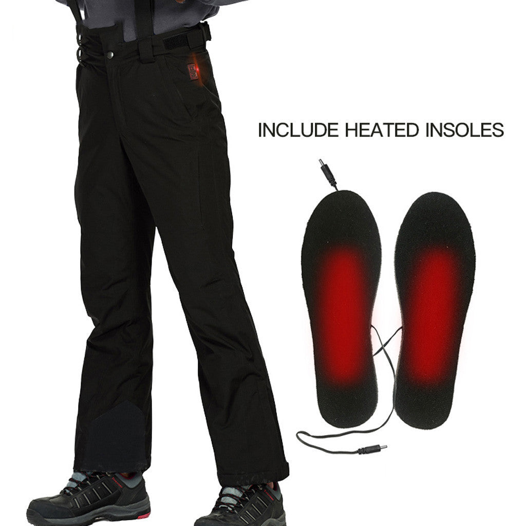 USB Smart Heating Waterproof Ski Pants G293927