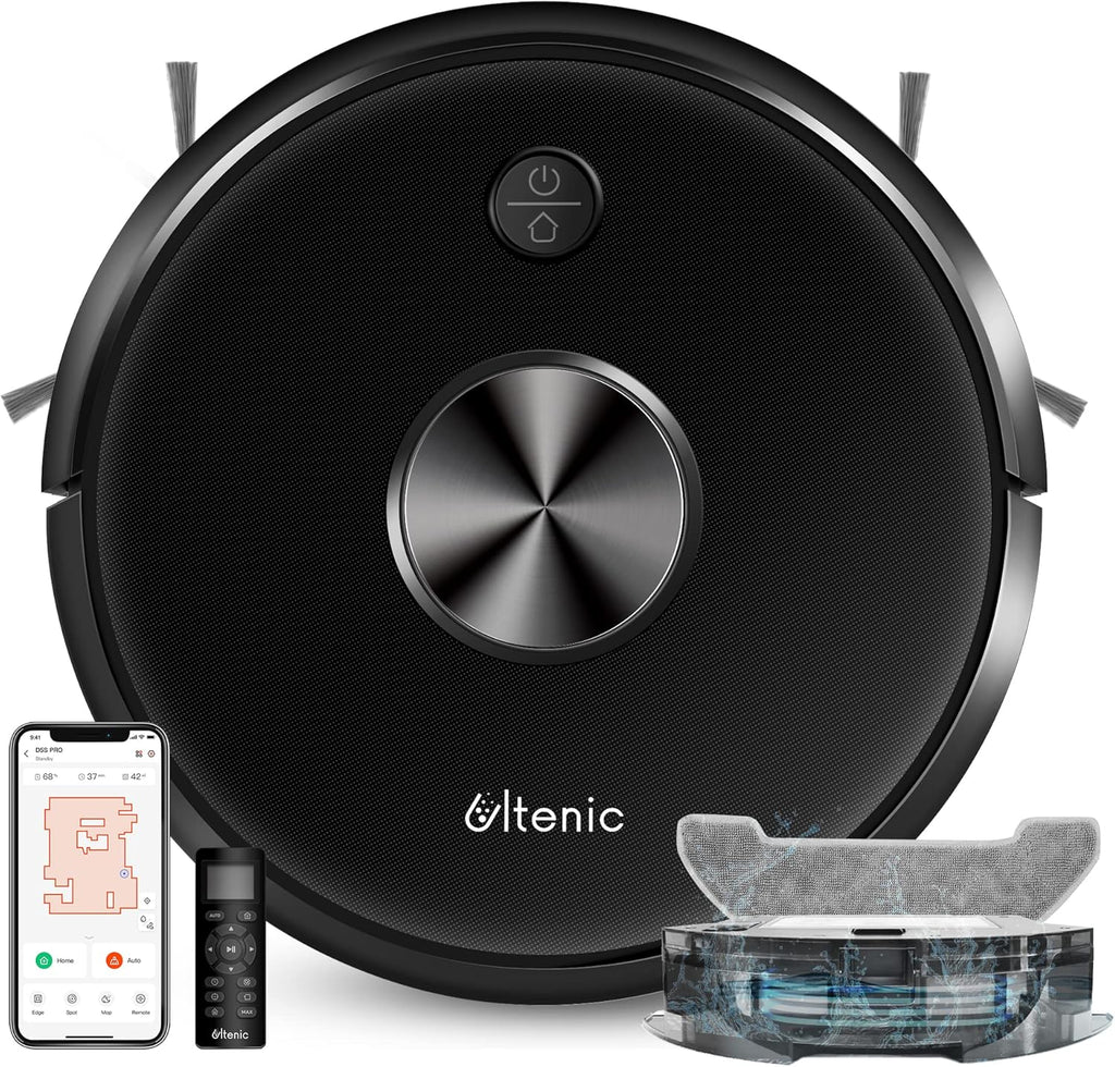 Robot Vacuum Cleaner and Mop, 3000Pa Suction, 150Mins Runtime S22453