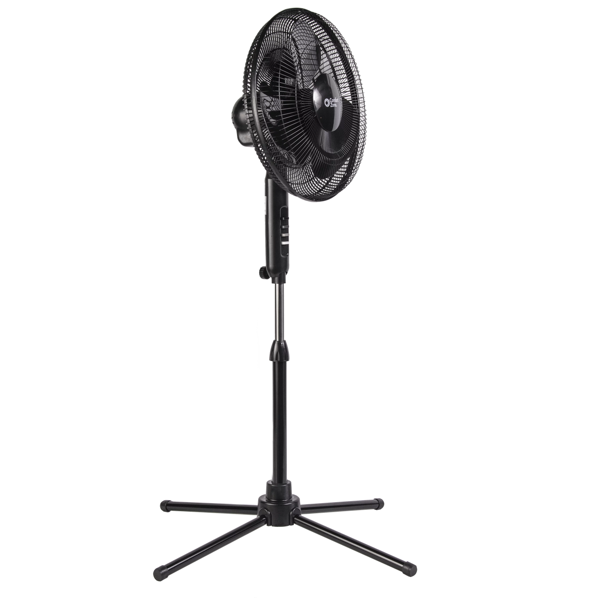 16” Oscillating Pedestal Fan, 3-speed, Adjustable Height and Tilt, Black N2598