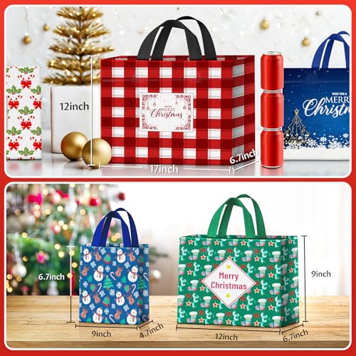 20 Pack Christmas Gift Bags with Handle G8922