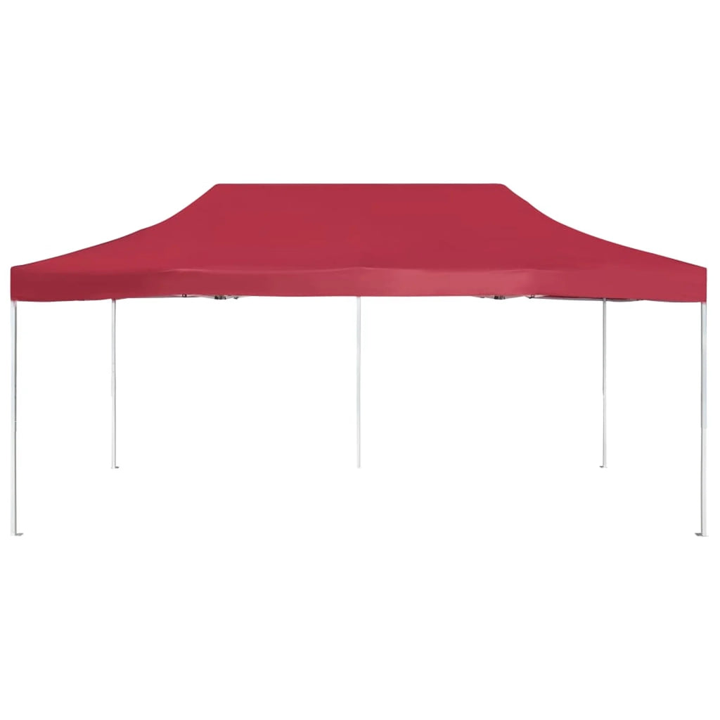 Red Folding Party Tent Aluminium K6058