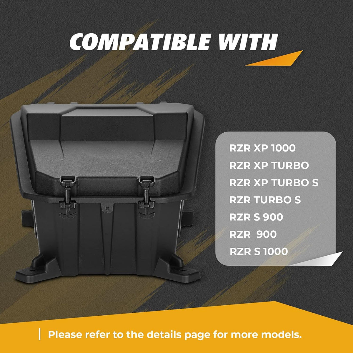 Storage Box Compatible With Polaris RZR XP 1000/4/ 900/4/ 1000 S 2014-2022 H791