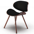 Black Faux Leather Dining Chair S11843