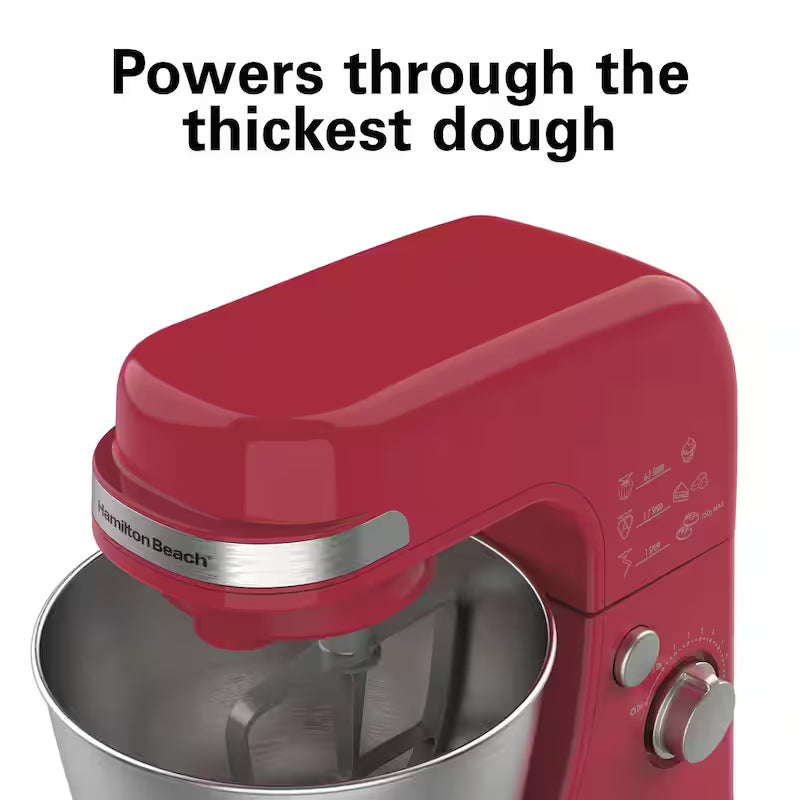4 Quart 7-Speed Red Stand Mixer R1735