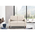 Tufted Mid-Century Loveseat - Beige S643