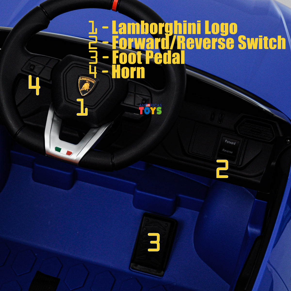 12V Powered Ride on Car with Remote Control T8184