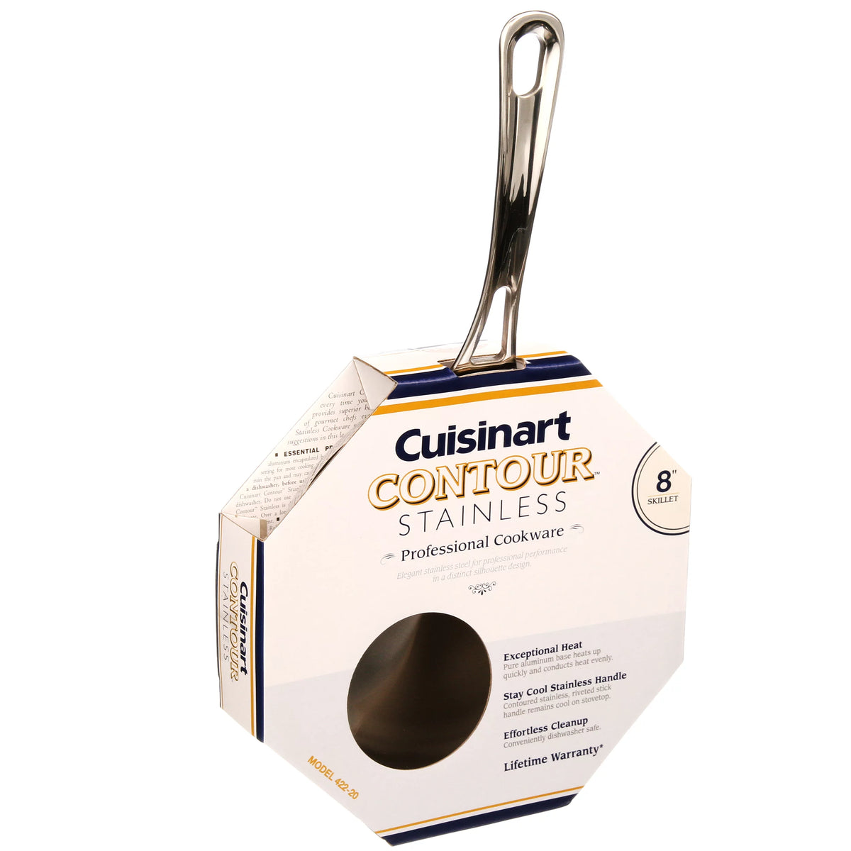 Stainless Steel 8" Open Skillet O573691