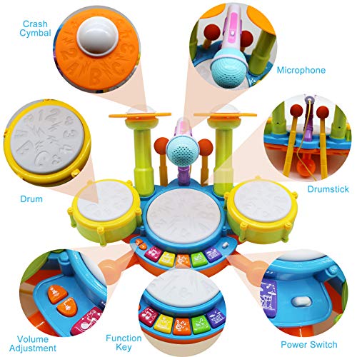 Kids Electric Drum Set W972