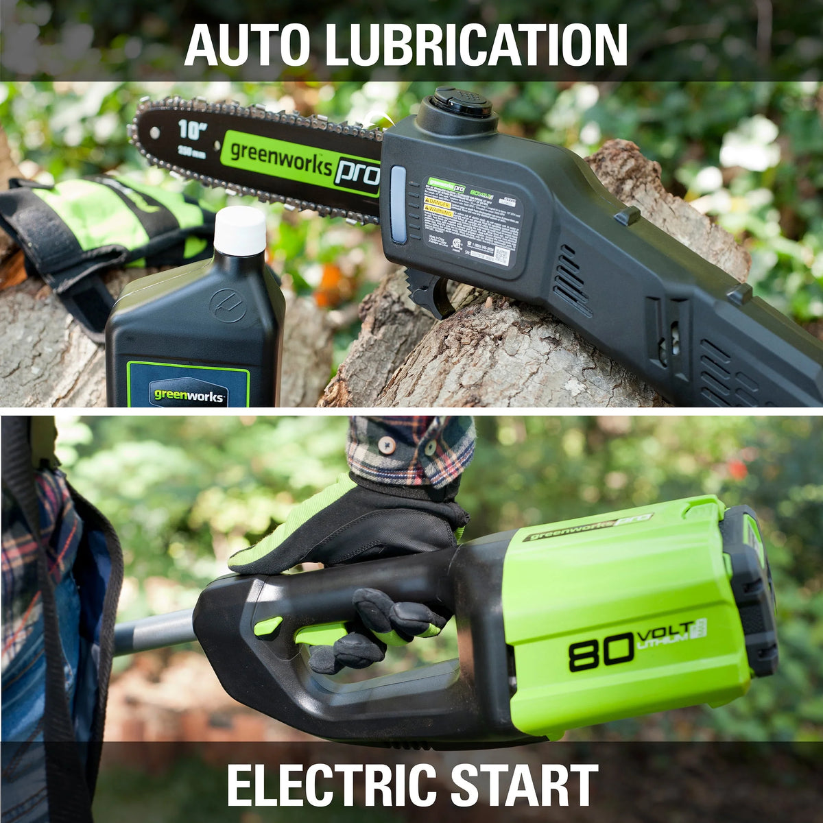 80V 10 in. Brushless Pole Saw Z14690
