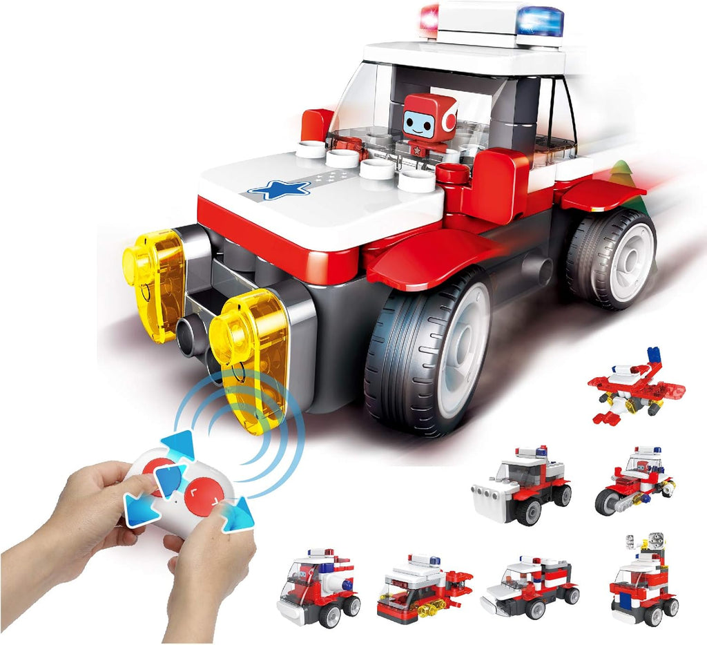 8-in-1 STEM Car Building Kit (107 Pieces) M90883