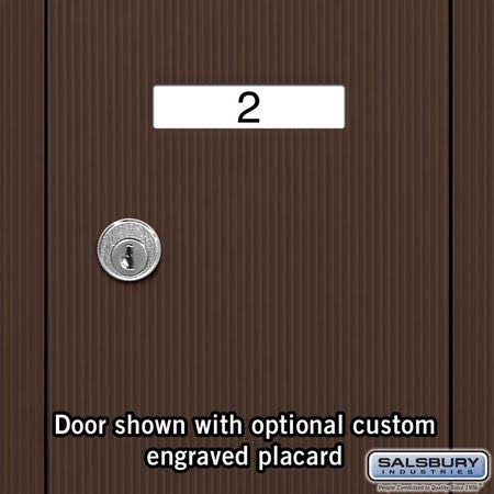 Bronze 3 Door Vertical Mailbox O97090