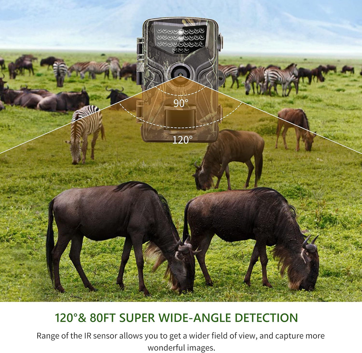 1520P 36MP Waterproof Game Camera with Night Vision Motion Activated, Pack of 2 I7639
