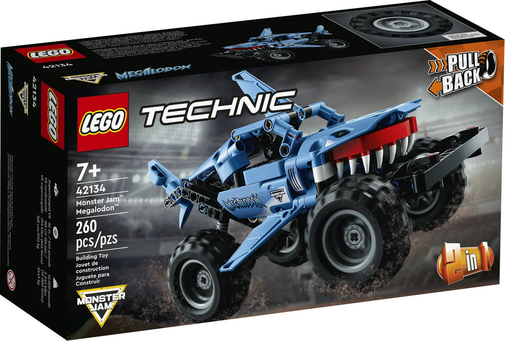 Pull Back Shark Truck to Car Toy 2 in 1 D431106