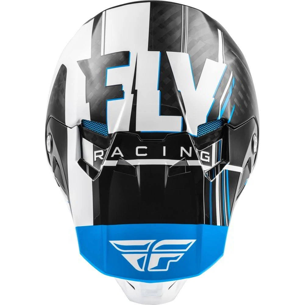 Blue/White/Black XL Carbon Helmet U21021