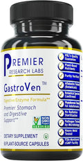 60 Plant-Source Capsules Digestive Supplements with Enzymes Ginger Bromelain & Green Tea Extract W49238