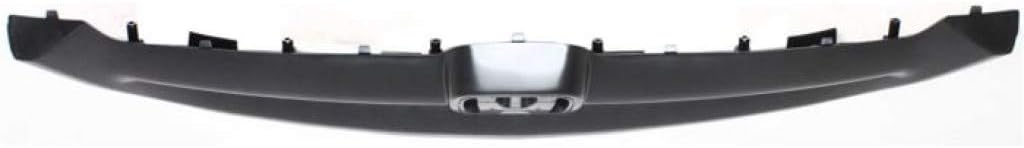 Black Grille Assembly for Honda Civic Coupe Plastic Pack of 2 L989
