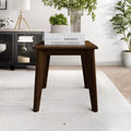 Mid-Century Square Wooden End Table J490535