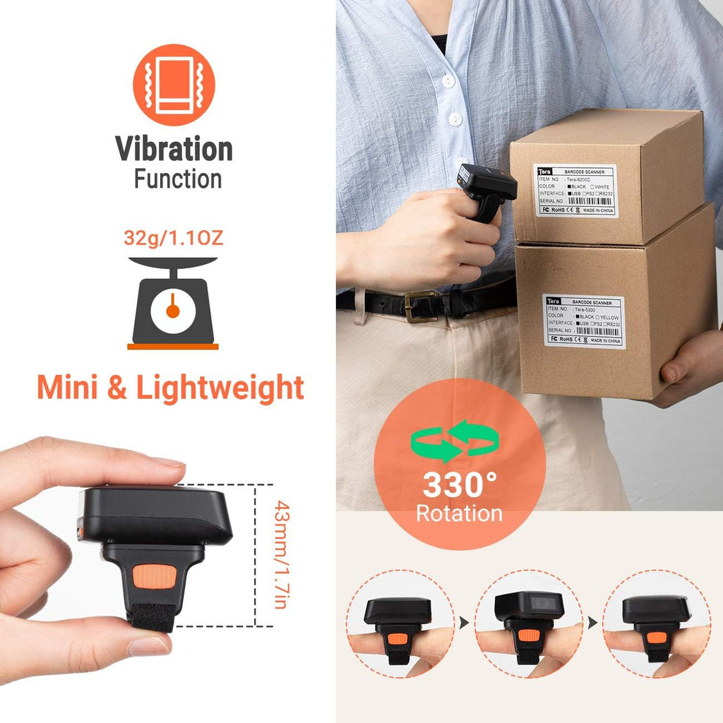 Wireless Bluetooth Barcode Scanner R643715