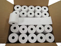 Kitchen Printer Paper 50 Rolls 3" x 165' 1 Ply Bond Non-Thermal Receipt Paper T492064
